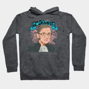 Ruth Bader Ginsburg dissent Hoodie